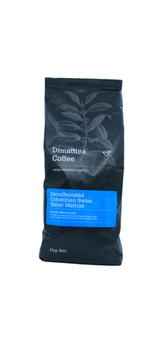 Decaffeinated Colombian Swiss Water Method Decaffeinated Colombian Swiss Water Method