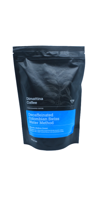 Decaffeinated Colombian Swiss Water Method Decaffeinated Colombian Swiss Water Method